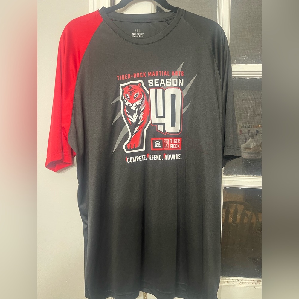 Tiger-Rock Martial Arts Season 40 Performance Shirt - 2XL